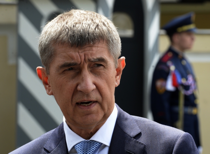 Ministr financí Andrej Babiš. Ministr financí Andrej Babiš.