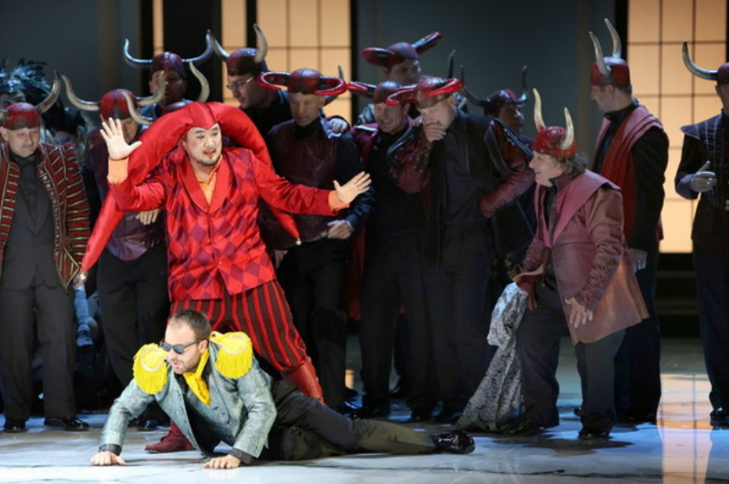Opera Rigoletto v Národním divadle. Opera Rigoletto v Národním divadle.