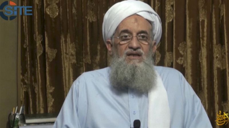 Ajmán Zavahrí ve veřejném prohlášení uznal nového vůdce Talibanu.