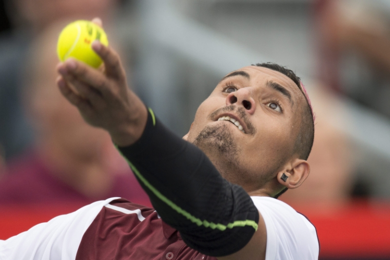 Australan řeckého původu Nick Kyrgios.