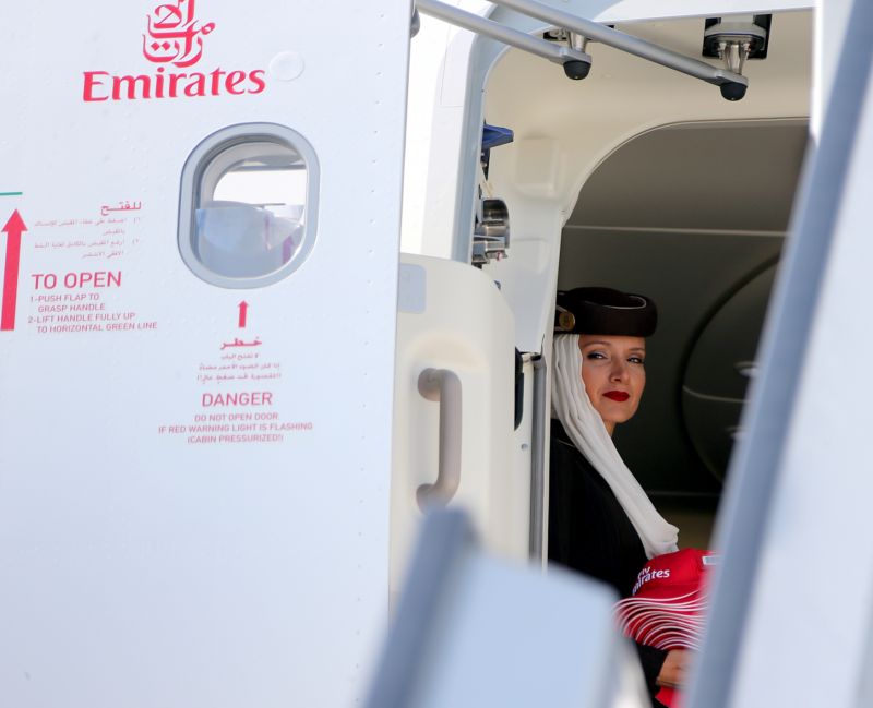 Letecká společnost Emirates (ilustrační foto). Letecká společnost Emirates (ilustrační foto).