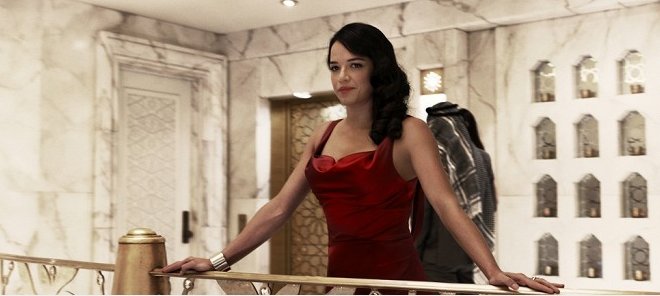 Michelle Rodriguezová ve filmu Rychle a zběsile 7.
