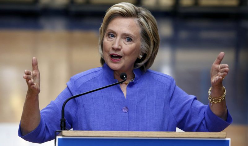 Hillary Clintonová. 