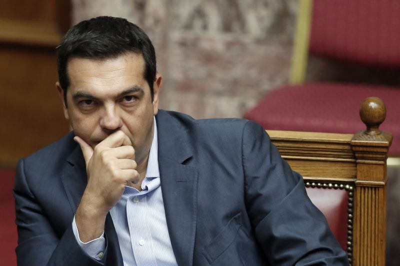 Alexis Tsipras, premiér levicové vlády v Řecku. Alexis Tsipras, premiér levicové vlády v Řecku.