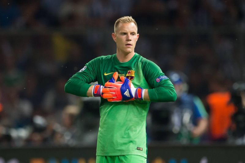 Gólman Ter Stegen.