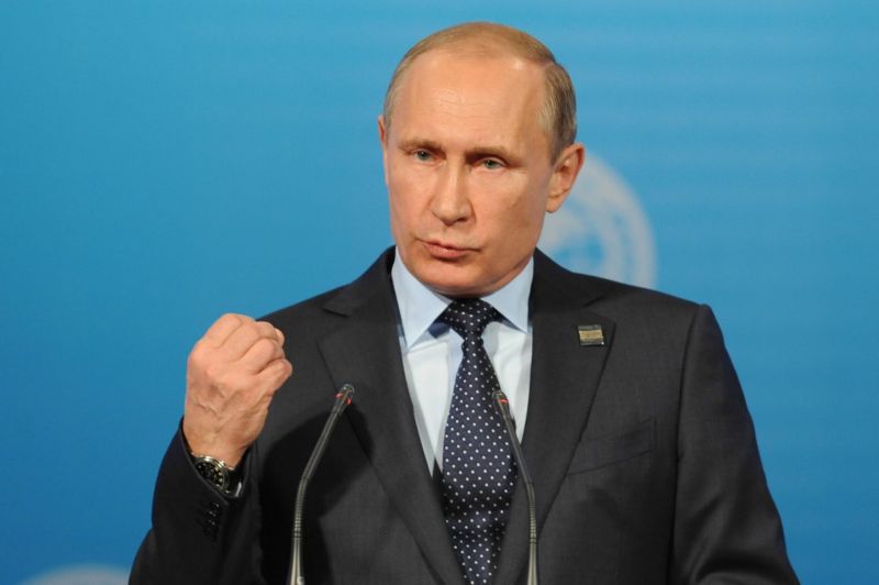Ruský prezident Vladimir Putin. Ruský prezident Vladimir Putin.