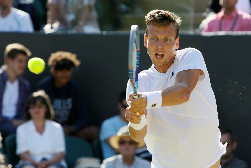Tomáš Berdych vstoupil do turnaje Masters v Cincinnati hladkým vítězstvím. Tomáš Berdych vstoupil do turnaje Masters v Cincinnati hladkým vítězstvím.