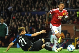 Memphis Depay ukázal proti Bruggám svou sílu.