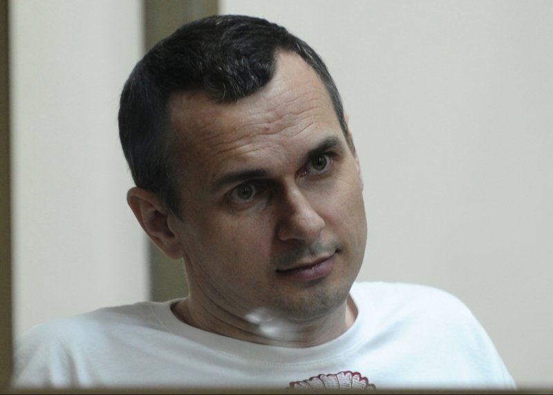 Ukrajinský režisér Oleg Sencov.