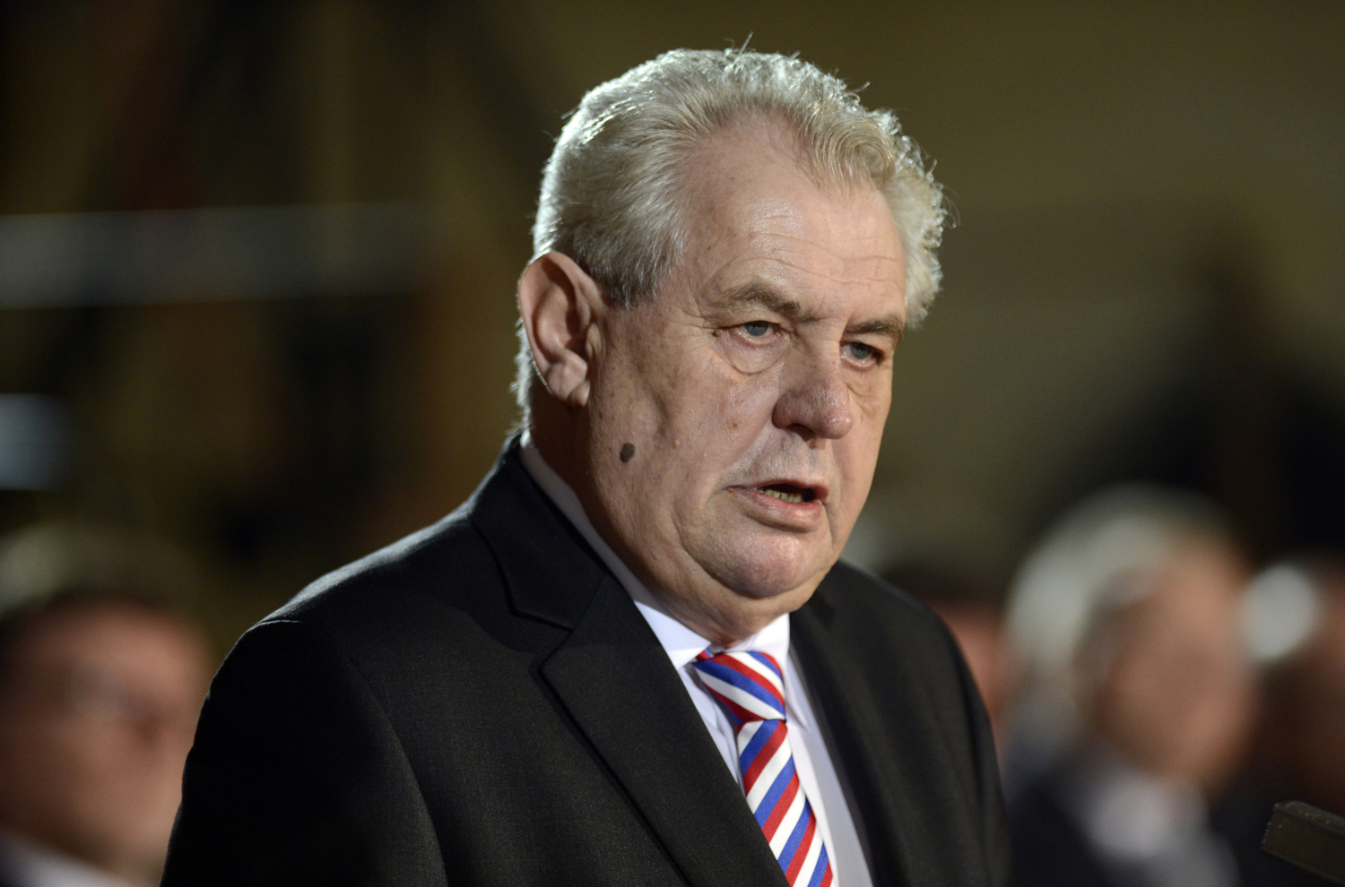 Prezident Miloš Zeman. Prezident Miloš Zeman.