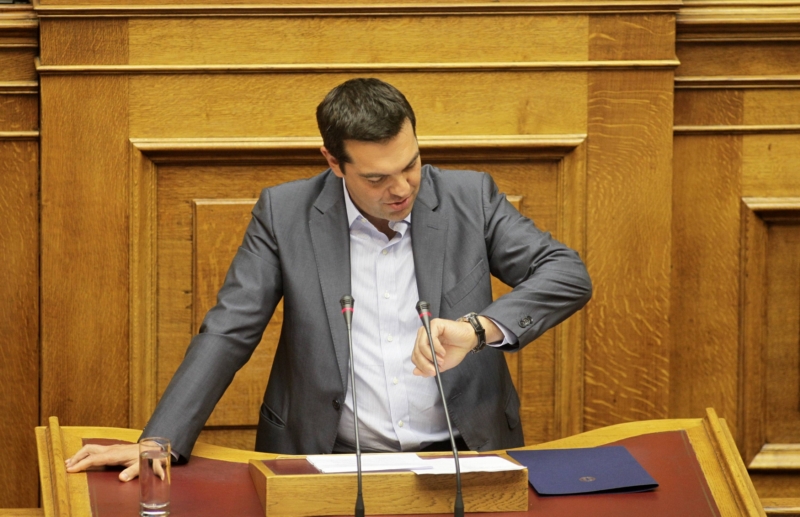 Řecký premiér Alexis Tsipras.