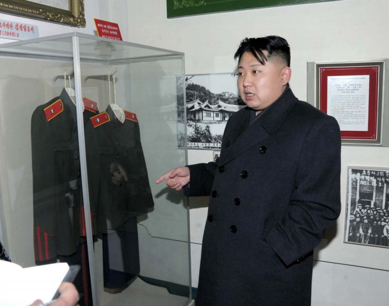 Severokorejský vůdce Kim Čong-Un.