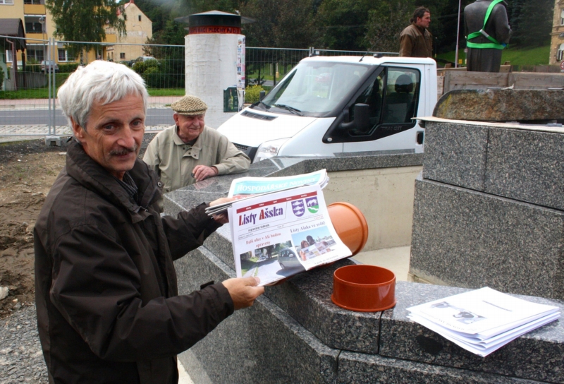 Starosta Aše Dalibor Blažek. Starosta Aše Dalibor Blažek.