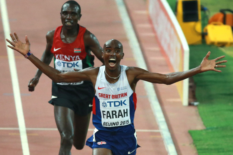 Mo Farah.