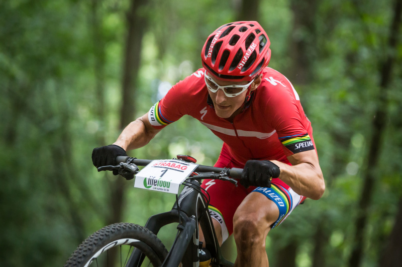 Biker Jaroslav Kulhavý.