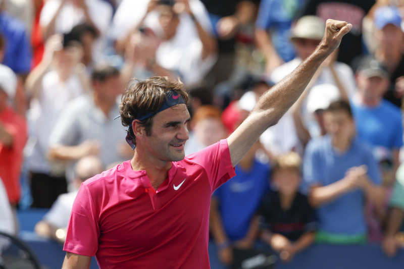 Roger Federer. Roger Federer.