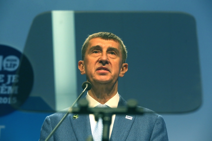 Ministr financí a šéf hnutí ANO Andrej Babiš.