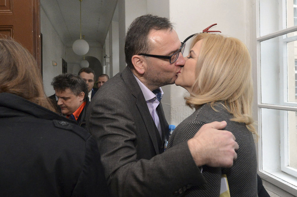 Petr Nečas s manželkou Janou Nečasovou.
