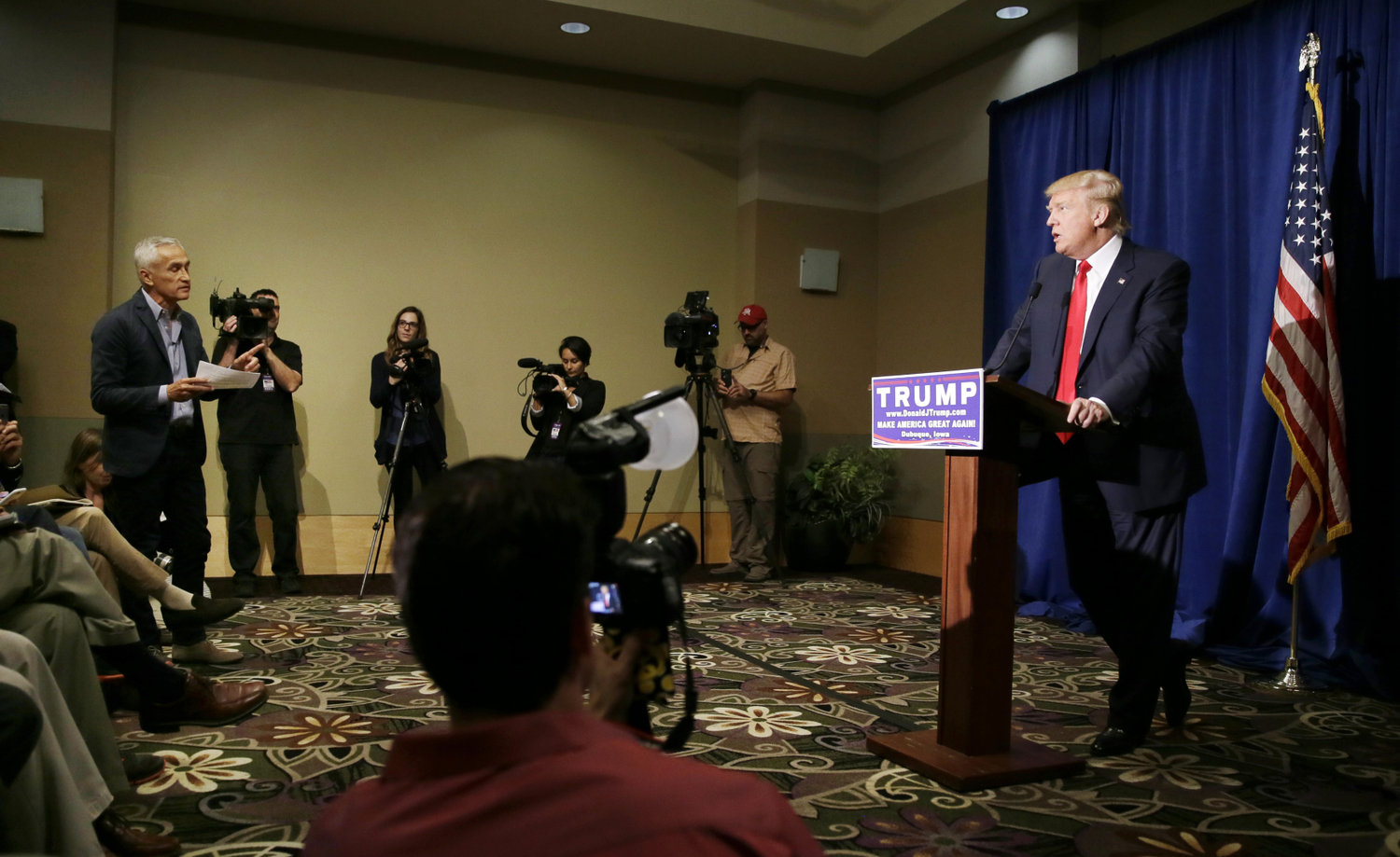 Donald Trump, republikánský kandidát na amerického prezidenta.
