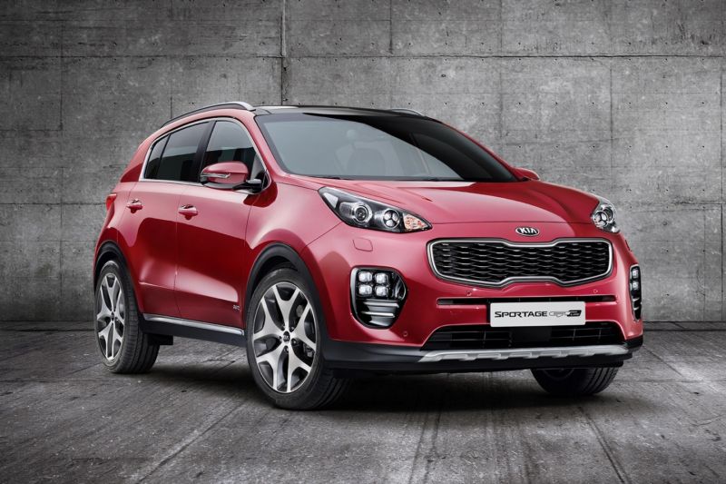Největší změnou v designu je "tvář" nové Kia Sportage.