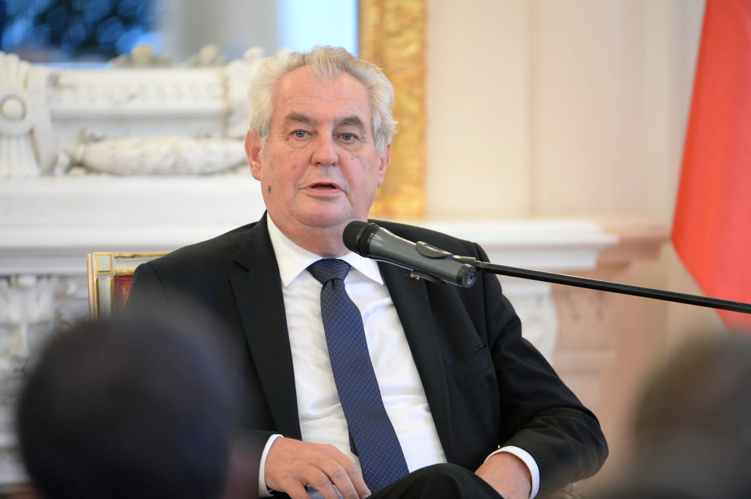 Prezident Miloš Zeman. Prezident Miloš Zeman.