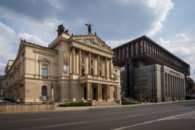 Budova Státní opery Praha. Budova Státní opery Praha.