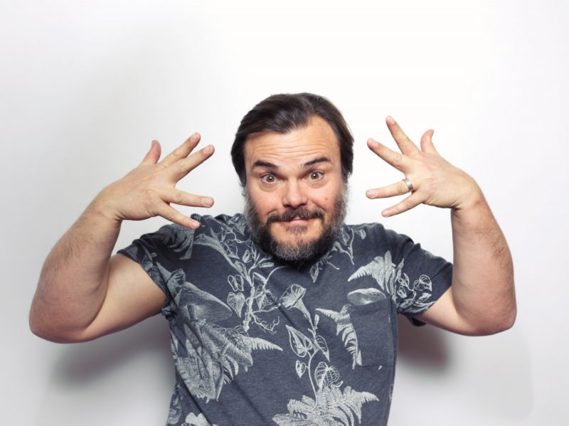 Herec a rocker Jack Black.