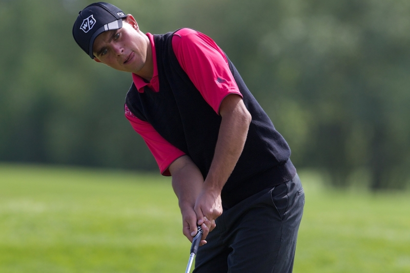 Golfista Filip Mrůzek.