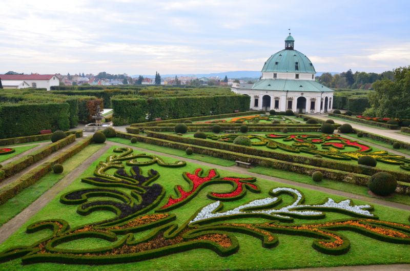 Kroměřížská Květná zahrada se řadí mezi památky na seznamu UNESCO.