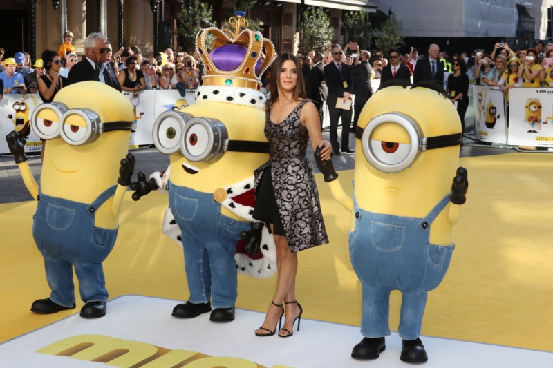 Mimoni a Sandra Bullock.