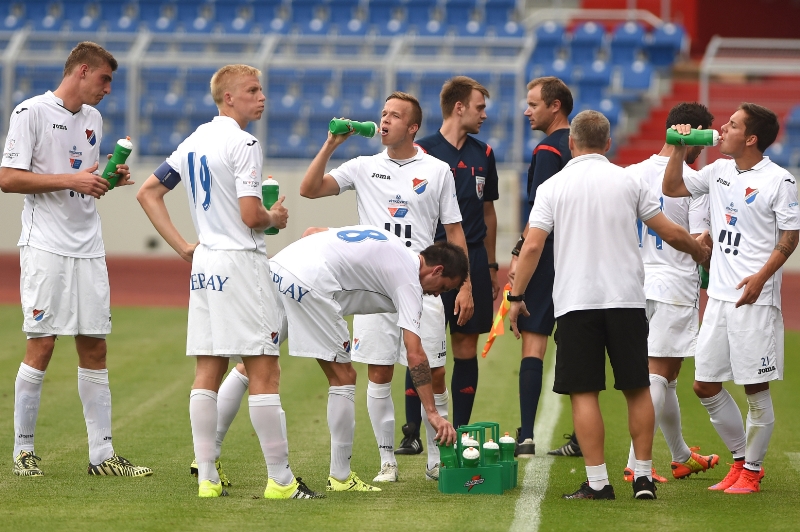 Fotbalisté Baníku Ostrava. Fotbalisté Baníku Ostrava.
