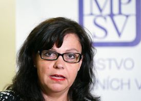 Ministryně práce a sociálních věcí Michaela Marksová.