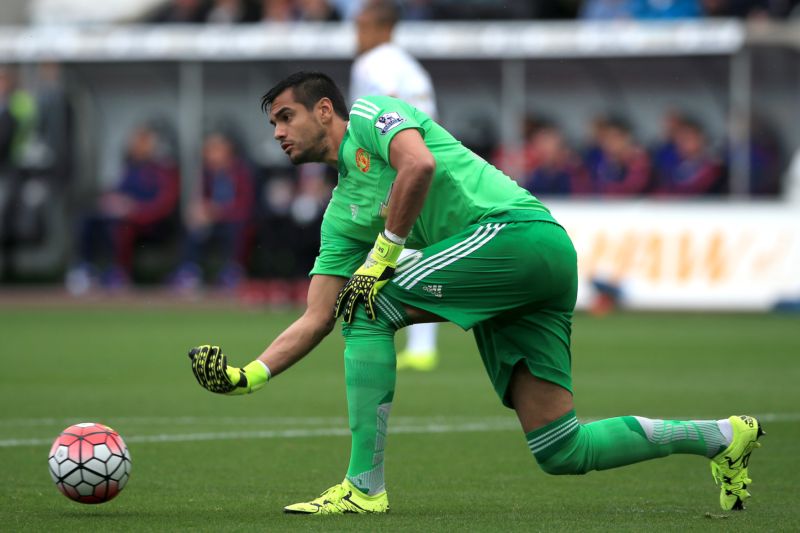 Gólman United Sergio Romera. 