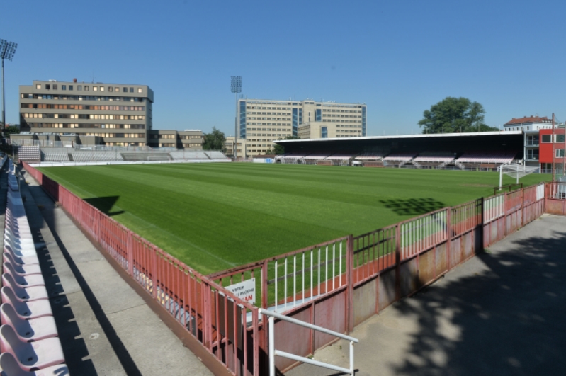 Stadion Viktorie Žižkov.