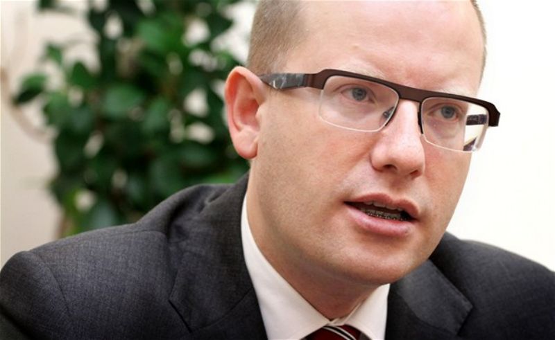 Premiér Bohuslav Sobotka. Premiér Bohuslav Sobotka.