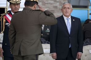 Guatemalský prezident Otto Peréz.