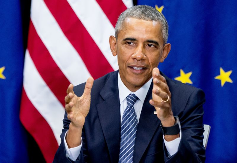 Prezident Spojených států Barack Obama. Prezident Spojených států Barack Obama.