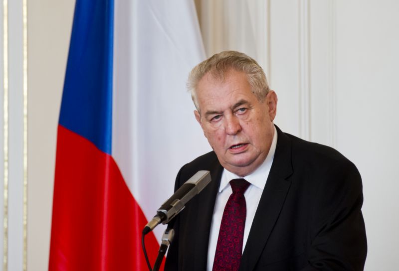 Prezident Miloš Zeman promluvil 31. srpna v Praze na tiskové konferenci k aktuálním tématům.