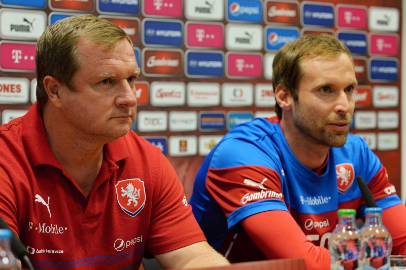 Pavel Vrba a Petr Čech.