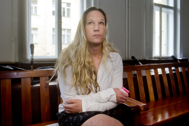 Třicetiletá Martina Moláčková.