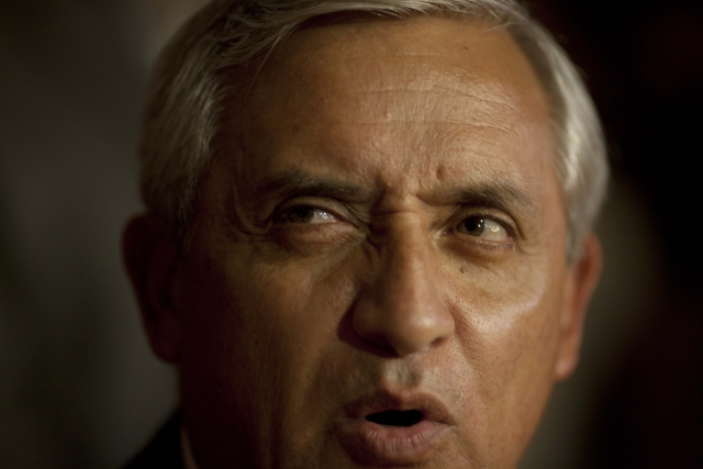Bývalý guatemalská prezident Otto Pérez.
