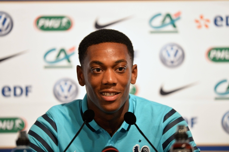 Francouzský mladík Anthony Martial. 