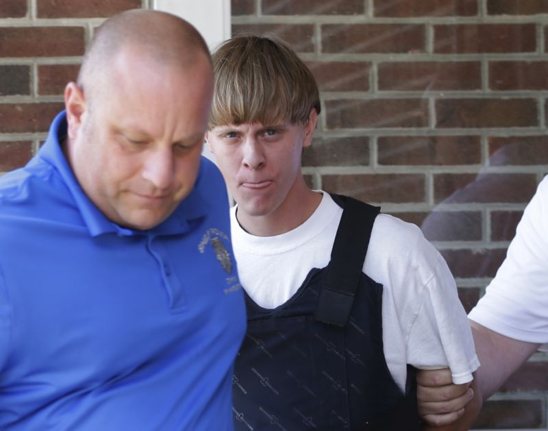Střelec Dylann Roof prý před soudem neprojevil žádnou lítost.