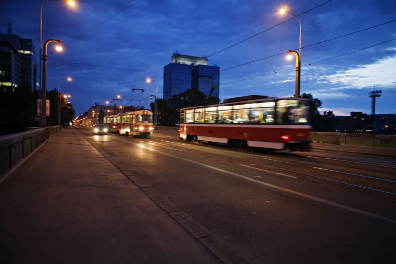 Noční tramvaj. Noční tramvaj.