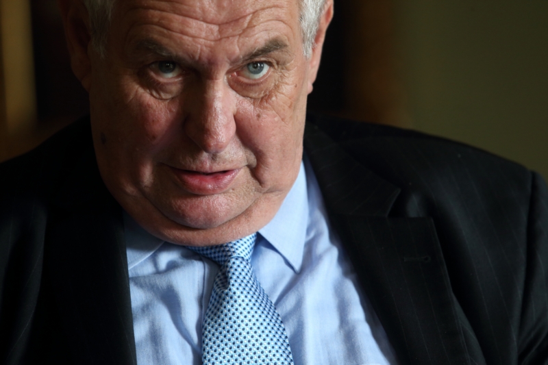 Miloš Zeman.