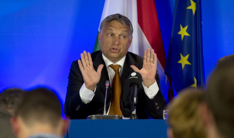 Maďarský premiér Viktor Orbán. Maďarský premiér Viktor Orbán.