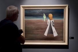 Jeden z obrazů surrealistické umělkyně Toayen.