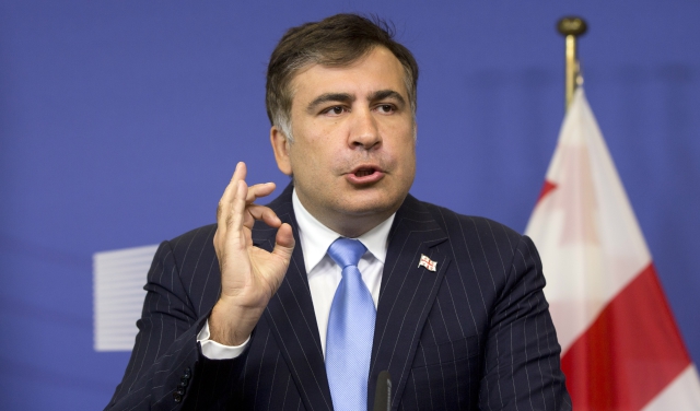 Bývalý gruzínský prezident Michail Saakašvili. 