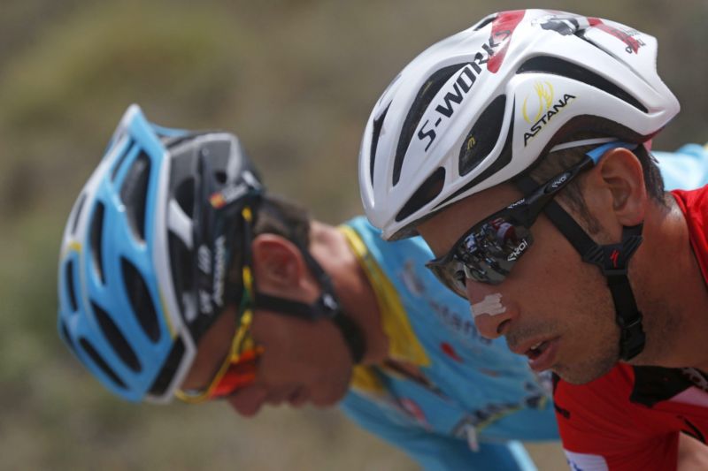 Cyklista Fabio Aru. 