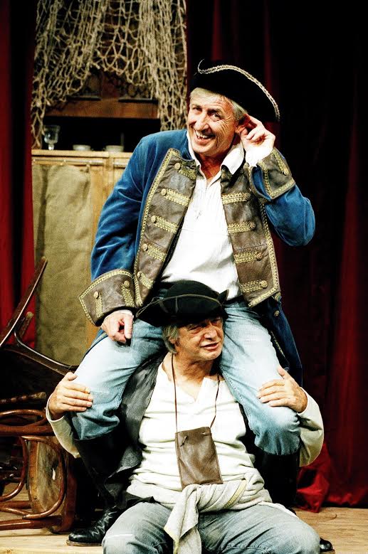 Jiří Bartoška a Karel Heřmánek.